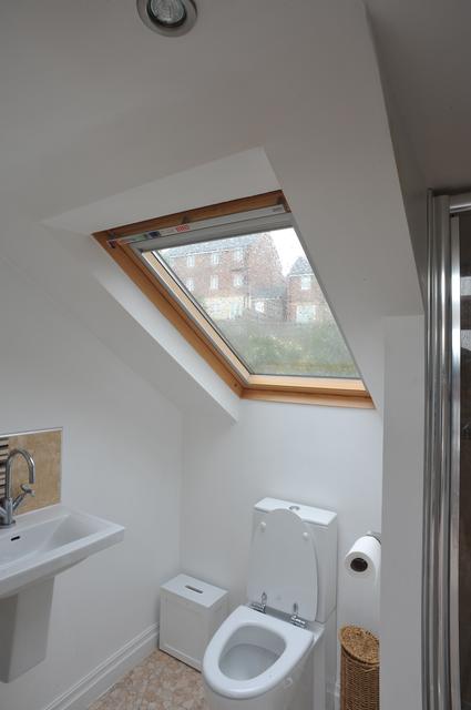 loft conversion ensuite window above toilet wakefield 